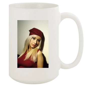 Christina Aguilera 15oz White Mug