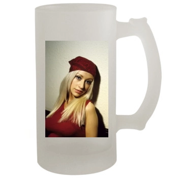 Christina Aguilera 16oz Frosted Beer Stein