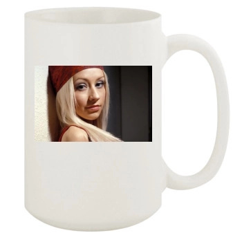 Christina Aguilera 15oz White Mug