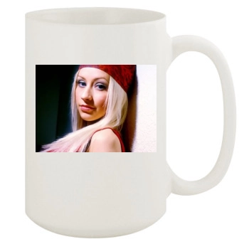 Christina Aguilera 15oz White Mug