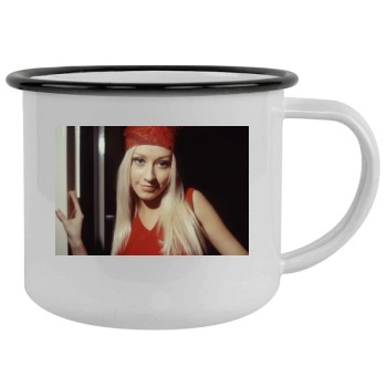 Christina Aguilera Camping Mug