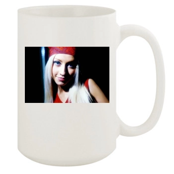 Christina Aguilera 15oz White Mug