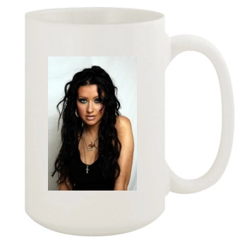 Christina Aguilera 15oz White Mug