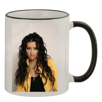 Christina Aguilera 11oz Colored Rim & Handle Mug