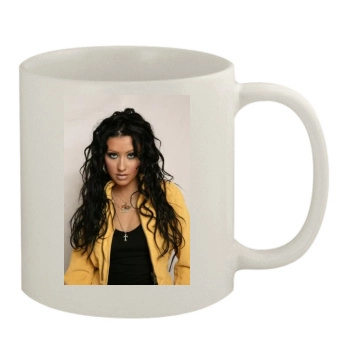 Christina Aguilera 11oz White Mug