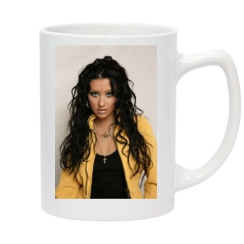 Christina Aguilera 14oz White Statesman Mug