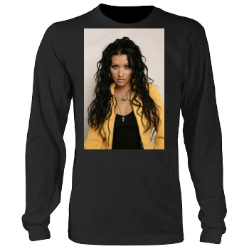 Christina Aguilera Men's Heavy Long Sleeve TShirt