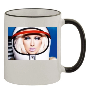 Christina Aguilera 11oz Colored Rim & Handle Mug