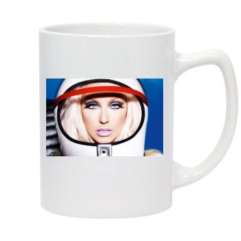 Christina Aguilera 14oz White Statesman Mug