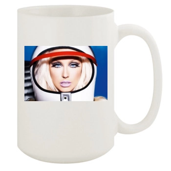 Christina Aguilera 15oz White Mug