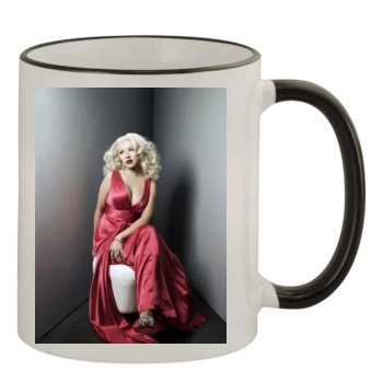 Christina Aguilera 11oz Colored Rim & Handle Mug