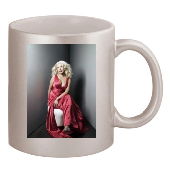 Christina Aguilera 11oz Metallic Silver Mug