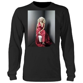 Christina Aguilera Men's Heavy Long Sleeve TShirt