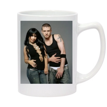 Christina Aguilera 14oz White Statesman Mug