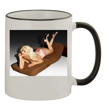 Christina Aguilera 11oz Colored Rim & Handle Mug