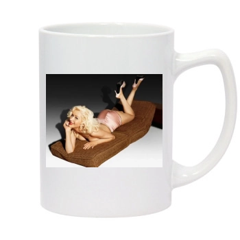 Christina Aguilera 14oz White Statesman Mug