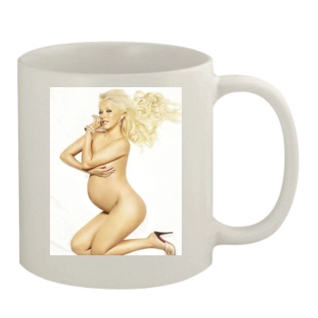 Christina Aguilera 11oz White Mug