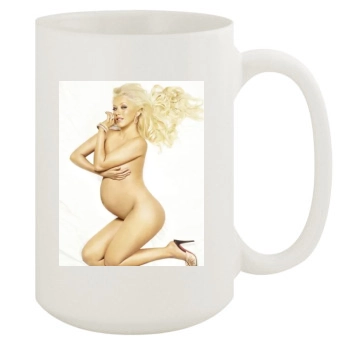 Christina Aguilera 15oz White Mug