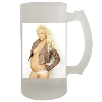 Christina Aguilera 16oz Frosted Beer Stein