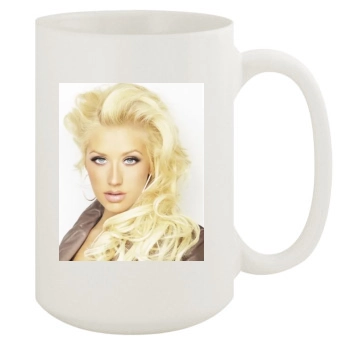 Christina Aguilera 15oz White Mug