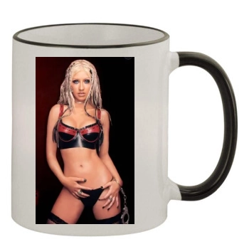 Christina Aguilera 11oz Colored Rim & Handle Mug