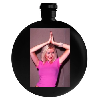 Christina Aguilera Round Flask