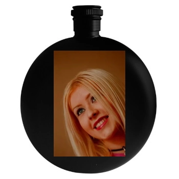 Christina Aguilera Round Flask