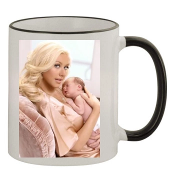 Christina Aguilera 11oz Colored Rim & Handle Mug