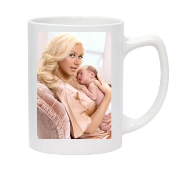 Christina Aguilera 14oz White Statesman Mug