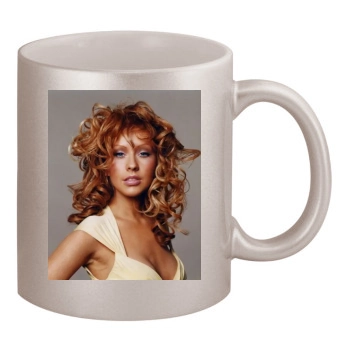 Christina Aguilera 11oz Metallic Silver Mug