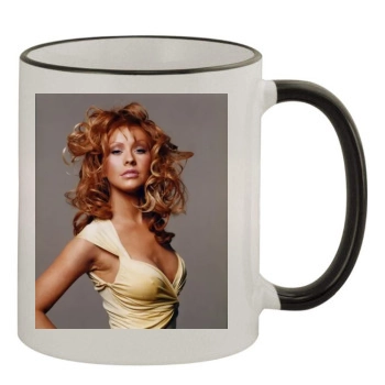 Christina Aguilera 11oz Colored Rim & Handle Mug