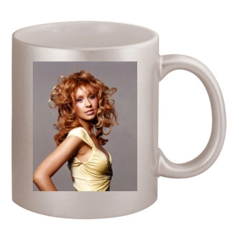 Christina Aguilera 11oz Metallic Silver Mug