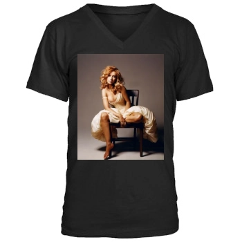 Christina Aguilera Men's V-Neck T-Shirt