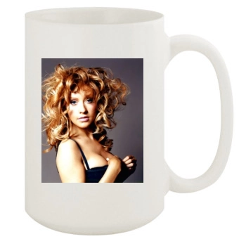 Christina Aguilera 15oz White Mug