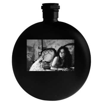 Christina Aguilera Round Flask