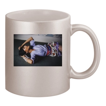 Christina Aguilera 11oz Metallic Silver Mug