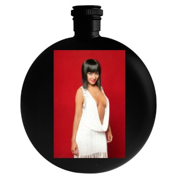 Christina Aguilera Round Flask