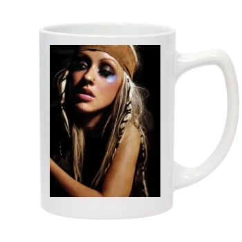 Christina Aguilera 14oz White Statesman Mug