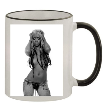 Christina Aguilera 11oz Colored Rim & Handle Mug