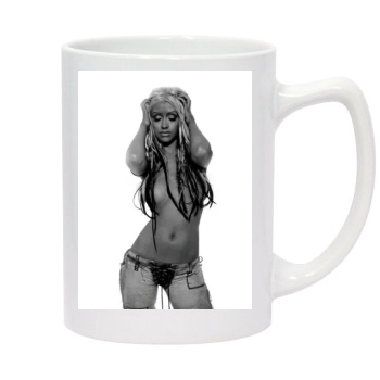 Christina Aguilera 14oz White Statesman Mug