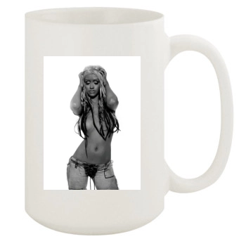 Christina Aguilera 15oz White Mug