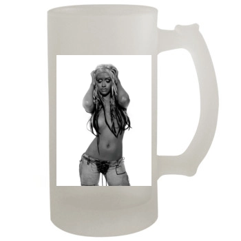 Christina Aguilera 16oz Frosted Beer Stein