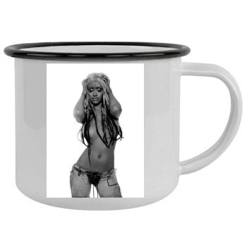 Christina Aguilera Camping Mug