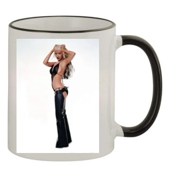 Christina Aguilera 11oz Colored Rim & Handle Mug