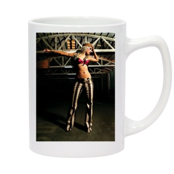 Christina Aguilera 14oz White Statesman Mug