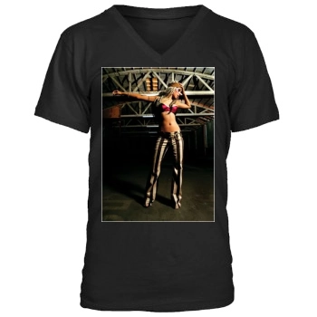 Christina Aguilera Men's V-Neck T-Shirt