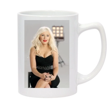 Christina Aguilera 14oz White Statesman Mug