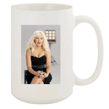 Christina Aguilera 15oz White Mug