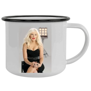 Christina Aguilera Camping Mug