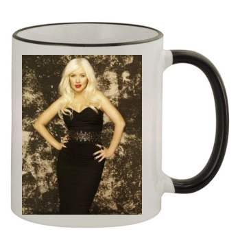 Christina Aguilera 11oz Colored Rim & Handle Mug